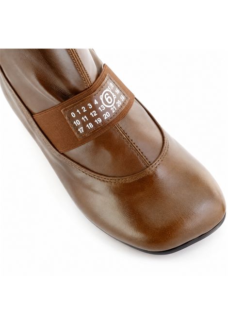Stivale alto con logo MM6 KIDS MAISON MARGIELA | 838964